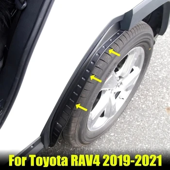 2vnt Sparno Automobilių Mudguard Pertvarkyti Galinių Padangų Sparnas Specialios Apdailos Toyota RAV4 RAV-4 2019 2020 2021 Mudguard Už 2021 RAV4
