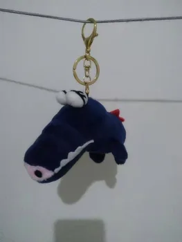 Mielas mažasis hipopotamas pliušinis žaislas, skirtas raktų pakabukas dovana