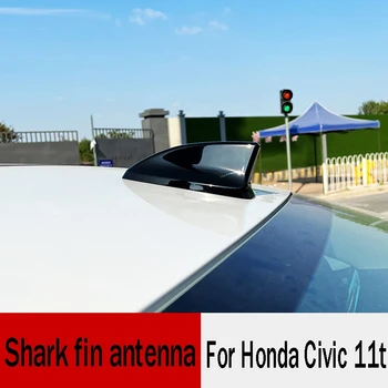 Automobilių Ryklių Pelekų Antena Auto Radijas AM/FM Antenos Signalo Dekoracija Honda Civic 11T 2022