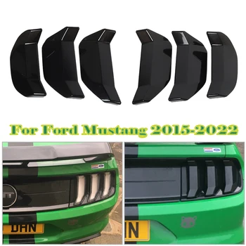 Automobilių Rūkyti Galiniai Šviesos Dekoro Padengti Užpakalinis Žibintas Apdaila Apsaugos Ford Mustang 2015 -2022 Auto Lempos Kaukė Dangtis