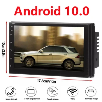 autoradio auto accessories 7in 2Din Automobilio Radijas Stereo GPS Navigacija, Multimedia Grotuvas Ekranas Android 11 Automobilių Reikmenys