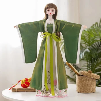 40cm 60cm BJD lėlės drabužiai, lėlės senovės stiliaus Hanfu priedai