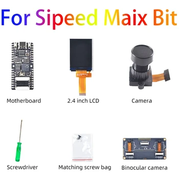 Už Sipeed Maix Bitų Rinkinys RISC-V AI+DAUG K210 In-Line Breadboard Su Ekrano/Fotoaparatas/Žiūronų Cam