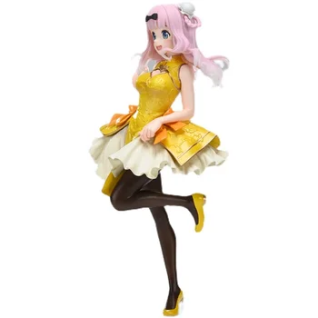 Originalus Taito Coreful Kaguya-sama: Meilė Yra Karo Fujiwara Chika Pav PVC Veiksmų Modelį, Žaislai Anime Mergina Pav.