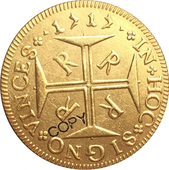 1717 Brazilija 4000 Ries monetas, MONETŲ KOPIJOS