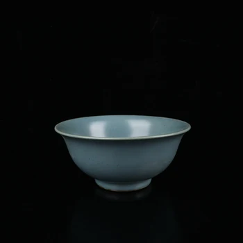 Jingdezhen naudojami porceliano daina Ru krosnies mėlyna Glazūra Nagų dubenį namų puošybai