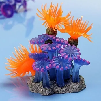 Dirbtinį Koralų, Žuvų Bakas Akvariumas Modeliavimas Koralų Apdailos Akvariumas Kraštovaizdžio Augalai, Vandens Žolės Ornamentu Vandenis
