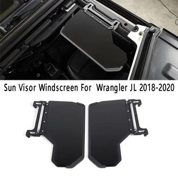 2vnt Automobilis Paliktas+Right Skydelis nuo Saulės, Priekinio stiklo Saulės Atspalvis Jeep Wrangler JL 2018-2020