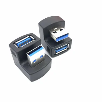 5Gbps Up & Down 180 Laipsnių Kampu USB 3.0 USB2.0 Adapteris Vyrų ir Moterų Išplėtimo Jungties Dirbti LTE adapteris, maitinimo bankas