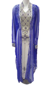 Naujas Maroko Dubajus Kaftans Farasha Abaja Suknelė Labai Išgalvotas Ilga Suknelė