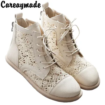 Careaymade-Kolegijos stiliaus moteriški batai cool batai patogus, kvėpuojantis literatūros, meno atsitiktinis vasaros sandalai pasakų batai