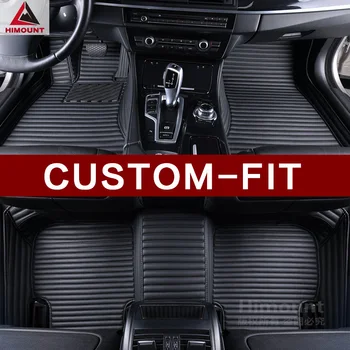 Pasirinktinis tilptų automobilių kilimėliai BMW 7 serijos E65 E66 yra f01 F02 G11 G12 ilgai/standartinis ratų bazė 3D automobilių stiliaus kilimai kilimėliai įdėklai