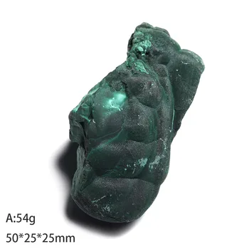 C1-1G Natūralus Aksomo Diafragmos Malachito Mineralinių Pavyzdys Krištolo Akmenys ir Kristalai Kongo