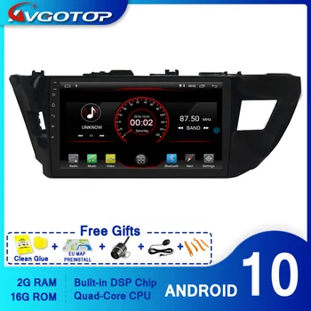 AVGOTOP AUTOMOBILIO DVD GROTUVAS GPS Android 10 