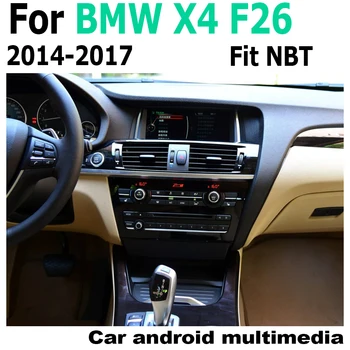 BMW X4 F26 2014 m. 2015 m. 2016 m. 2017 NBT Automobilių Screen Touch Ekranas, GPS Navigacija, Radijo Stereo Garso Galvos Vienetas Multimedia Player