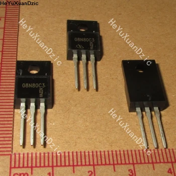 5vnt/Daug SPA08N80C3 08N80C3 Į-220F MOSFET N-CH 800V 8A TO220FP Naujas Originalus Produktas