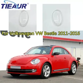 Automobilių Kairėn, Dešinėn priekinis žibintas Objektyvo Dangtelis Volkswagen VW Beetle 2011 2012 2013 2014 2015 2016 Žibinto Korpuso Pakeitimo