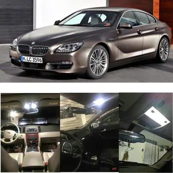 14x LED interjero apšvietimo komplektas BMW 6er F06 Grand Coupe skaitymo šviesa galiniai žibintai klaidų