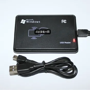 Visiškai Naujas USB Perskaityti 8 skaitmenų RDA reader Bekontaktis Artumo Smart Card 125KHZ EM4100 Skaitytuvas