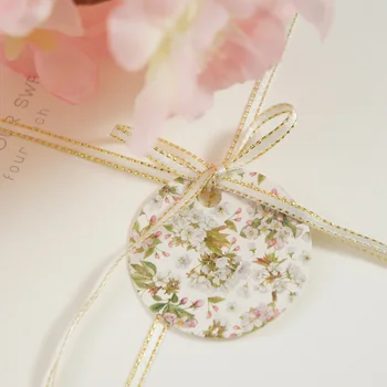50pcs romantiškas Gėlių žydi pavasarį dizainas, popierinės etiketės etiketes vestuvių, gimtadienio dovana apdailos Scrapbooking 