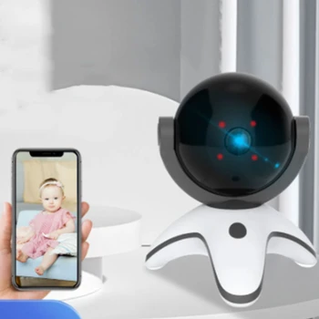 Wi-fi IP Kamera 8MP 4K Belaidžio Namų Apsaugos Kamera, skirta Kūdikių Vyresnysis Pet Fotoaparato Ekranas Judesio Aptikimo, 2-Way Audio Night Vision