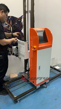 UV Sienos Spausdinimo Mašina 3D Vertikalios Sienos Spausdintuvas/3D fone sienų tapybos Skaitmeninis Lako Rašalinis Spausdintuvas