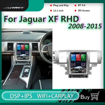 Automobilių GPS Navigacijos Dešiniajame Vairuoti Jaguar XF 2008-2015 Android Automobilio Radijo IPS Ekranas, Auto Stereo Imtuvas, Multimedia Grotuvas