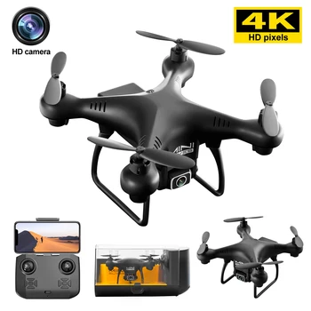 2022 Naujas KY908 Mini Drone 4K HD Kamera, WiFi FPV Smart Užveskite Viena Pagrindinių pakilimo/tūpimo/grįžti Stunt Roll RC Sraigtasparnis, Vaikas Dovana