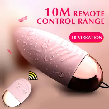 Moteris dėvėti vibruojantis kiaušinis nuotolinio valdymo G-spot simuliatorius makšties kamuolys analinis kaištis vibruojantis kiaušinis masturbacija prietaiso suaugusiųjų sekso žaislas