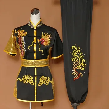 wushu taichi taiji drabužius changquan vienodos Kovos menų konkurencijos drabužių, siuvinėtų kungfu nanquan taolu drabužiai vienodi