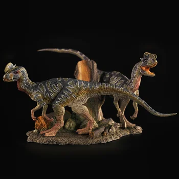 REBOR Juros Periodo Dilophosaurus Pora Dilo Kolektorius Dinozaurų Modelis Senovės Gyvūnų Dekoro Žaislą Dovanų