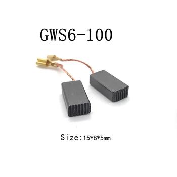 Anglies Šepetėlių 15*8*5mm Pakeisti Bosch Gws6-100 Geros Qaulity elektrinių Įrankių Atsarginės Dalys, Aksesuarai