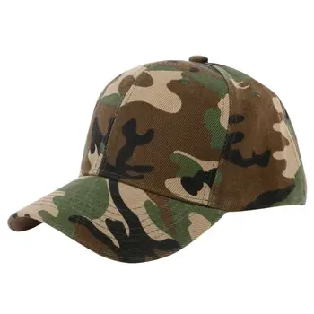Vyrų ir Moterų Kamufliažas Puse Akies Armijos Skrybėlę Beisbolo kepuraitę Dykuma, Džiunglės Snap Camo Kepurė Skrybėlės