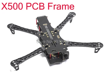 ROPLIŲ 500-V2 Svetimų Multicopter X500 500mm PCB Vesion Quadcopter Frame už GoPro Multicopter BlackSheep Rėmelį