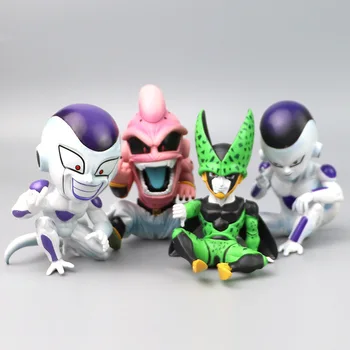 Figuras de Dragon Ball Z, Super Saiyan Vienas, Majin Buu, juguetes lt miniatura Japonų klasikinių anime Naujųjų Metų dovanos 2022