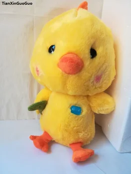 apie 32cm geltona viščiukų pliušinis žaislas sugauti širdys jauniklį kūrybos minkštos lėlės pagalvę žaislas gimtadienio dovana b0782
