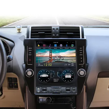 Toyota Land Cruiser 150 Prado 2014 - 2017 Tesla Vertikalus Ekranas, Automobilių Multimedia Playe Android Radijas, Diktofonas, GPS Navigacijos