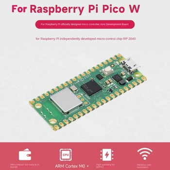 Dėl Aviečių Pi Pico W Plėtros Taryba RP2040 ARM Cortex M0+ Wifi 264KB+2MB 26 GPIO Micro-Python Programavimo Valdyba